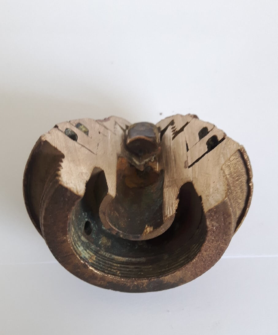 cut section fuse no 85 ww1