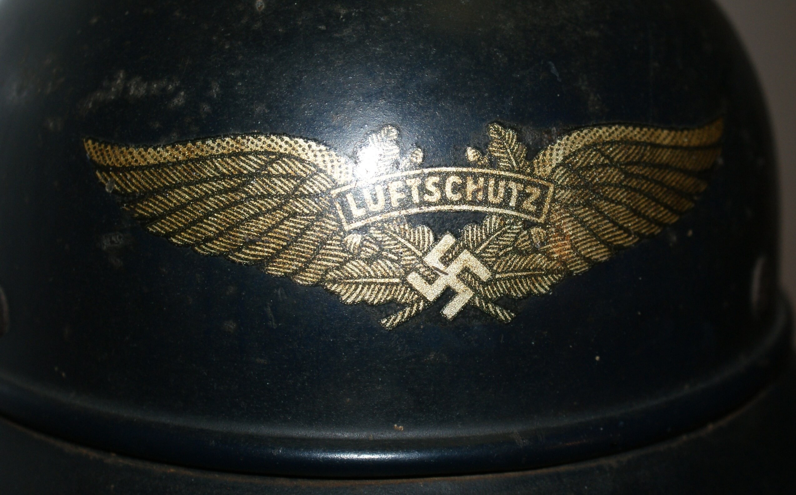 Duitse helm wo2 Luftschutz Decal