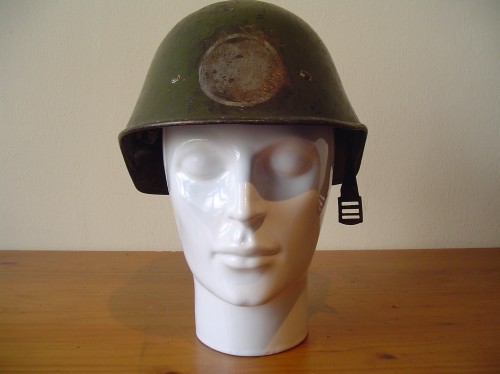 Nederlandse helm uit de tweede wereldoorlog 1940