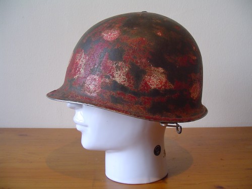 Amerikaanse helm M1 uit de tweede wereldoorlog wo2