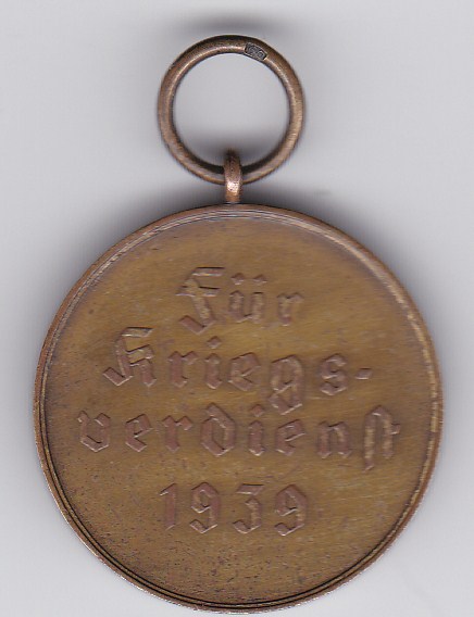 Medaille Für Kriegsverdienst 1939