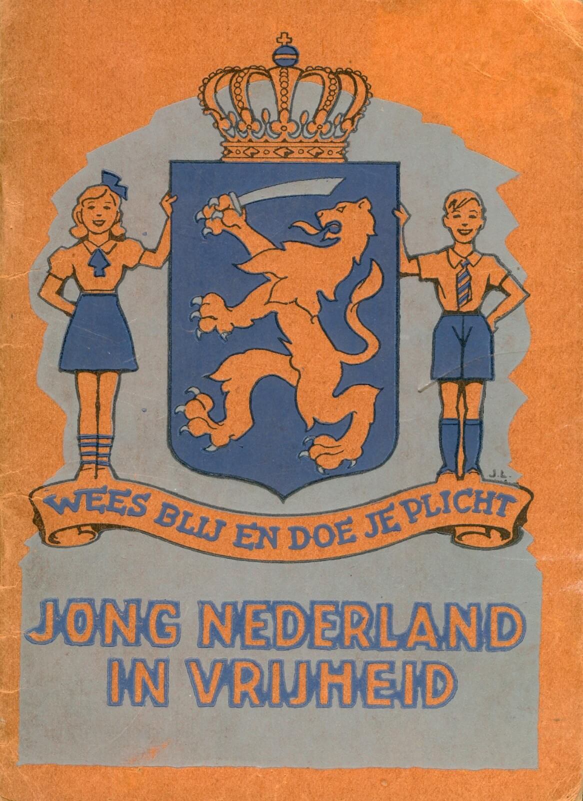 boekje jong Nederland in vrijheid wo2