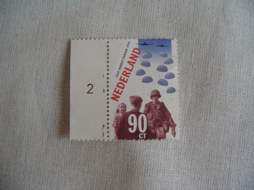 Herdenking en herinnering van de tweede wereldoorlog Arnhem postzegel