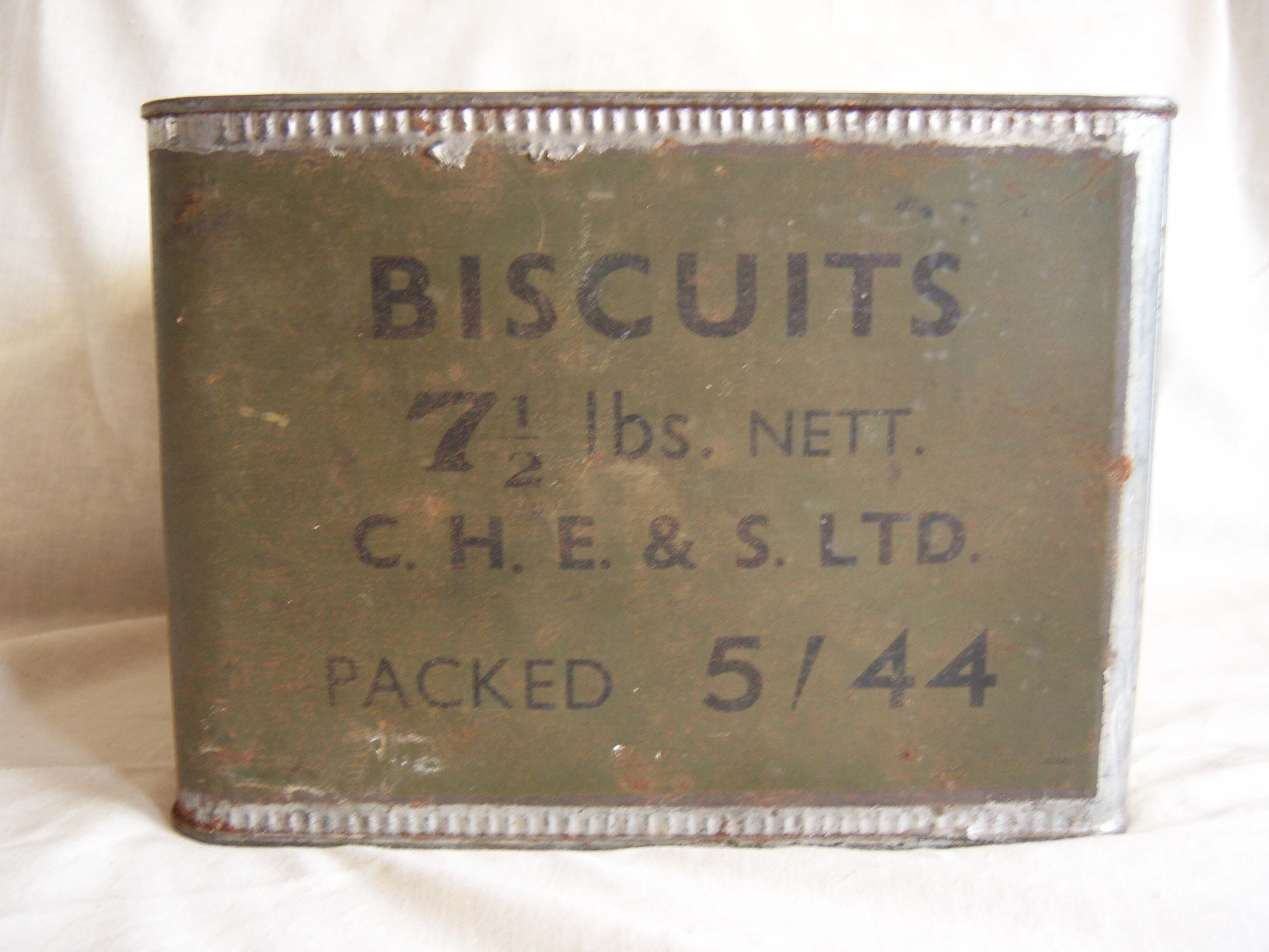 Britse biscuit verpakking 1944 Wo2