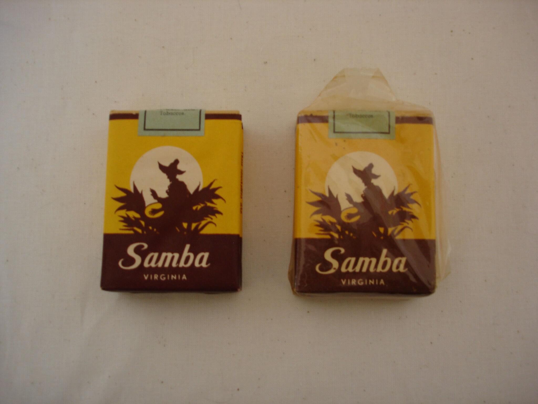 Samba sigaretten uit de tweede wereldoorlog wo2