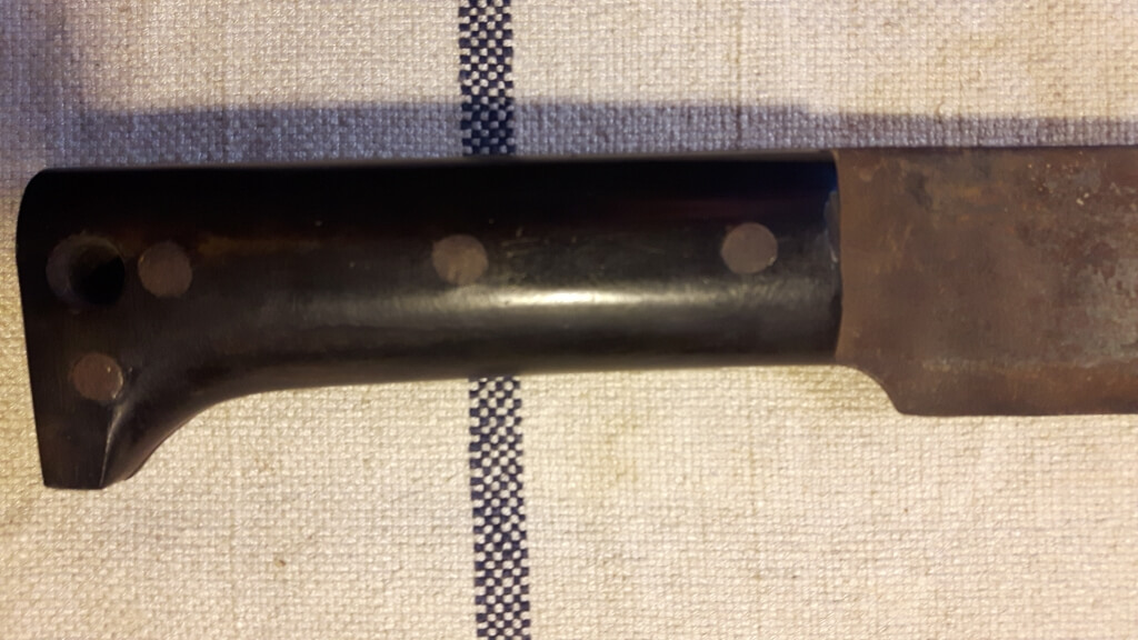 Canadese US machete 1945 Legitimus Collins & Co No. 1250 montreal bush knife