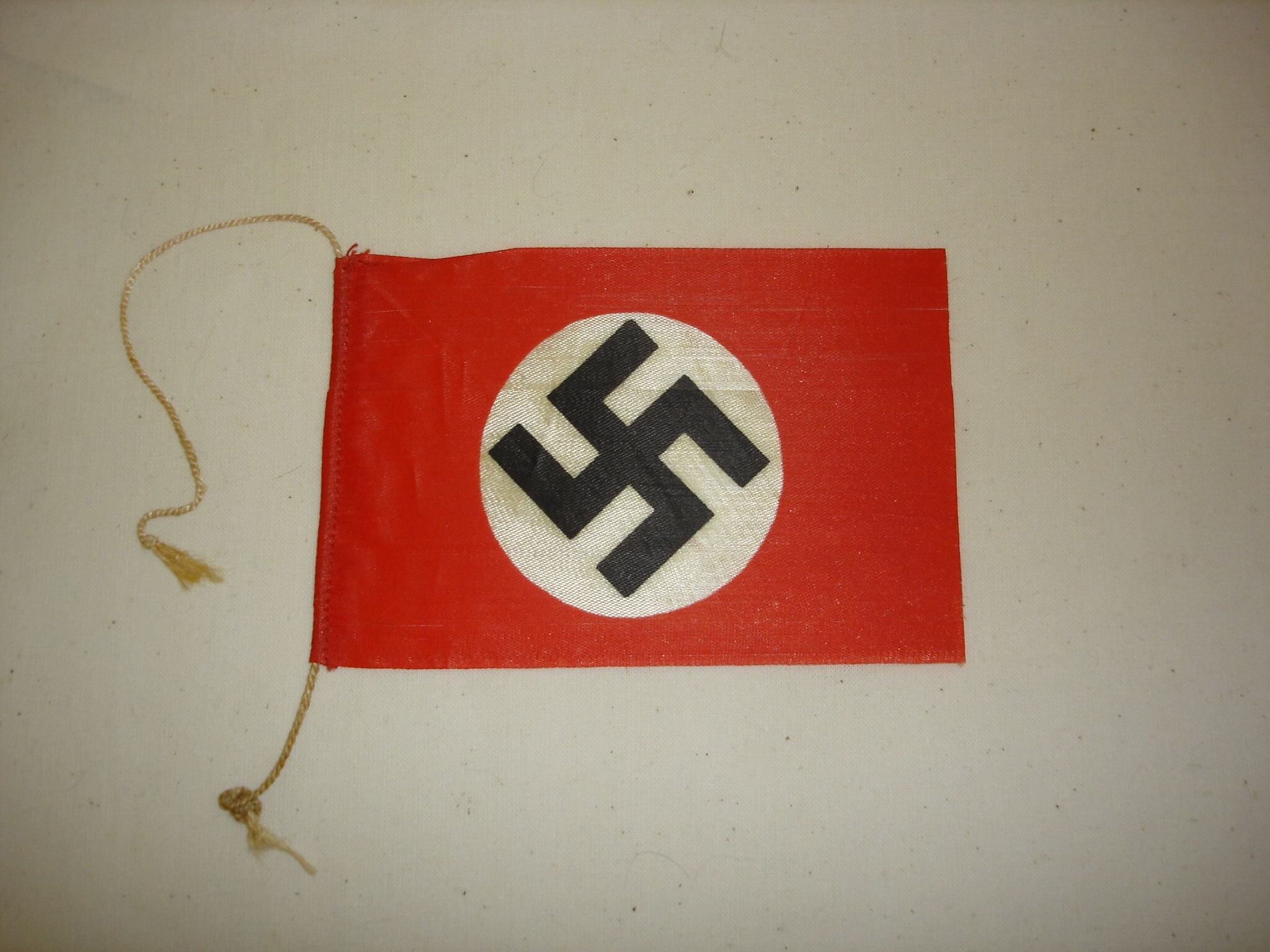 Hakenkruis vlag uit de tweede wereldoorlog